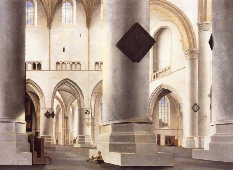Pieter Saenredam THe Interior of the Grote Kerk,Haarlem